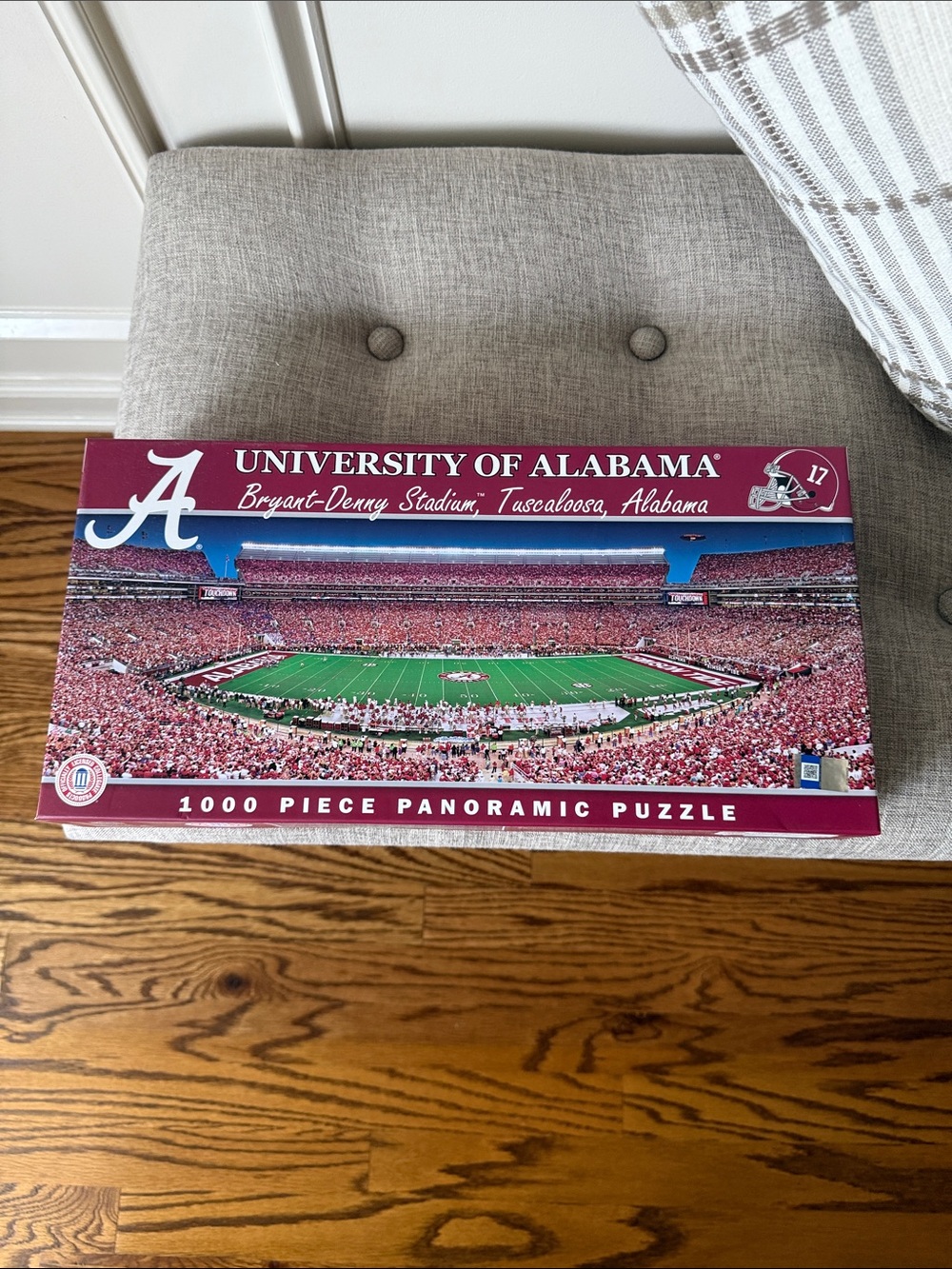 University of Alabama 1000-Piece Panoramic Puzzle - Crimson